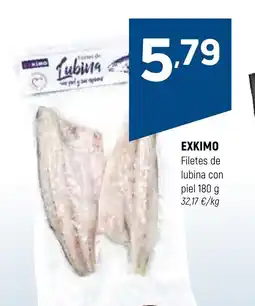 Coviran EXKIMO Filetes de lubina con piel oferta