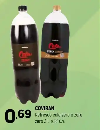 Coviran COVIRAN Refresco cola zero o zero zero oferta