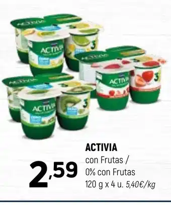 Coviran ACTIVIA con Frutas/ 0% con Frutas oferta