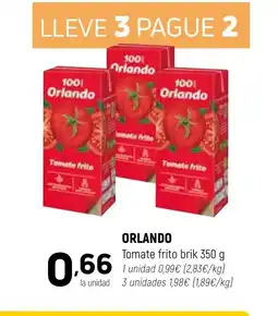 Coviran ORLANDO Tomate frito brik oferta