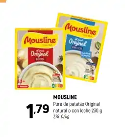 Coviran MOUSLINE Puré de patatas Original natural o con leche oferta