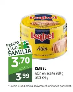 Coviran ISABEL Atún en aceite oferta