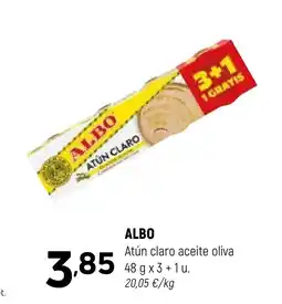 Coviran ALBO Atún claro aceite oliva oferta