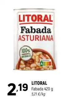 Coviran LITORAL Fabada oferta