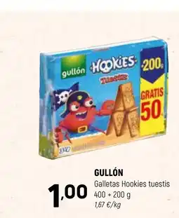 Coviran GULLÓN Galletas Hookies tuestis oferta