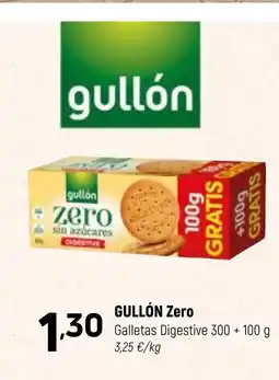 Coviran GULLÓN Zero Galletas Digestive oferta