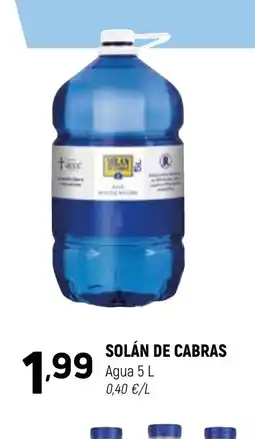 Coviran SOLÁN DE CABRAS Agua oferta