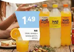 Coviran KAS Limón, naranja o naranja zero oferta