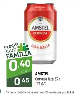 Coviran AMSTEL Cerveza lata oferta