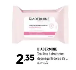 Coviran DIADERMINE Toallitas hidratantes desmaquilladoras oferta