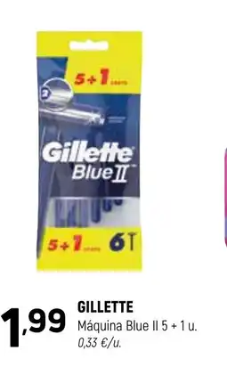 Coviran GILLETTE Máquina Blue II oferta