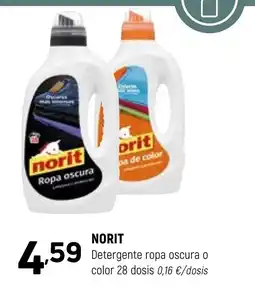 Coviran NORIT Detergente ropa oscura o color 28 dosis oferta