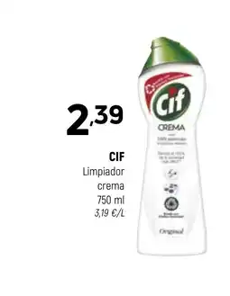 Coviran CIF Limpiador crema oferta