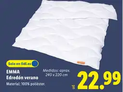 Lidl EMMA Edredón verano oferta