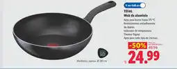 Lidl TEFAL Wok de aluminio oferta