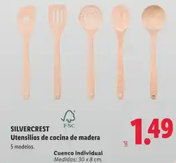Lidl SILVERCREST Utensilios de cocina de madera oferta