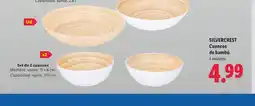 Lidl SILVERCREST Cuencos de bambú oferta