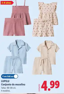 Lidl LUPILU Conjunto de muselina oferta