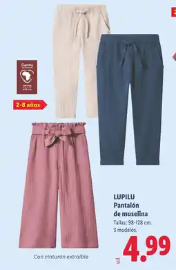 Lidl LUPILU Pantalón de muselina oferta