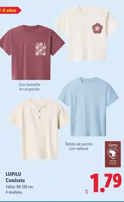 Lidl LUPILU Camiseta oferta