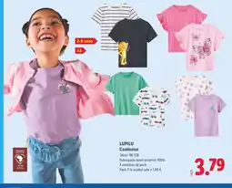 Lidl LUPILU Camisetas oferta