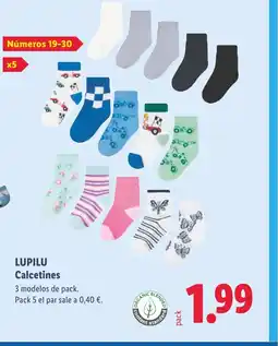 Lidl LUPILU Calcetines oferta