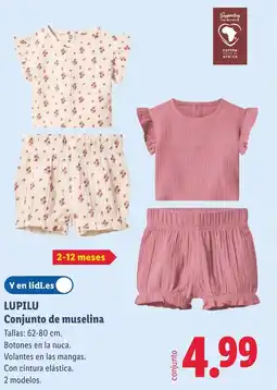 Lidl LUPILU Conjunto de muselina oferta