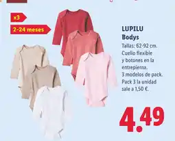 Lidl LUPILU Bodys oferta