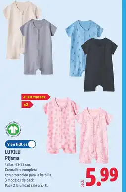Lidl LUPILU Pijama oferta