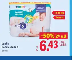 Lidl LUPILU Pañales talla 6 oferta