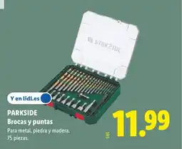 Lidl PARKSIDE Brocas y puntas oferta