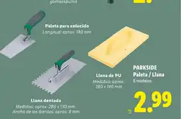 Lidl PARKSIDE Paleta / Llana oferta