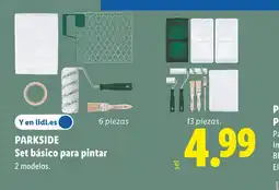 Lidl PARKSIDE Set básico para pintar oferta