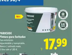 Lidl PARKSIDE Pintura para fachadas oferta