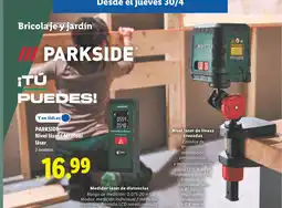 Lidl PARKSIDE Nivel láser / Medidor láser oferta