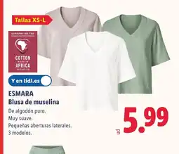 Lidl ESMARA Blusa de muselina oferta