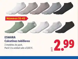Lidl ESMARA Calcetines tobilleros oferta