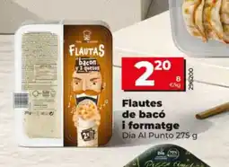 Dia DIA AL PUNTO Flautes de bacó i formatge oferta