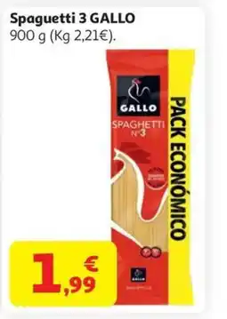 Alcampo GALLO Spaguetti 3 oferta