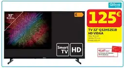 Alcampo QILIVE TV 32" Q32HS251B HD VIDAA oferta