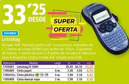 Folder DYMO Letratag oferta