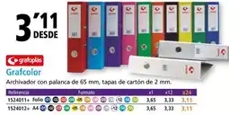 Folder GRAFOPLAS Grafcolor oferta