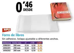 Folder APLI Forro de libros oferta