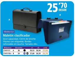 Folder Maletín clasificador oferta