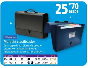 Folder Maletín clasificador oferta