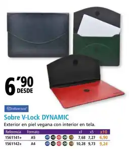 Folder Sobre v-lock dynamic oferta