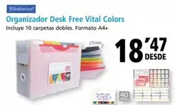 Folder Organizador Desk Free Vital Colors oferta