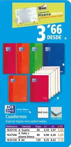 Folder OXFORD Cuadernos oferta
