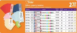 Folder Sobres, papel y tarjetas oferta
