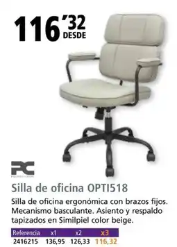 Folder Silla de oficina OPTI518 oferta